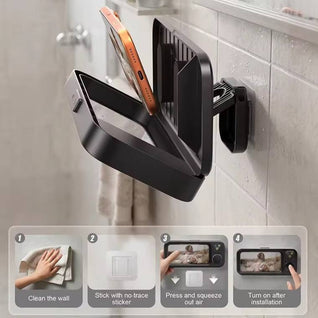 Soporte de Ducha para Móvil con Altavoz IPX6