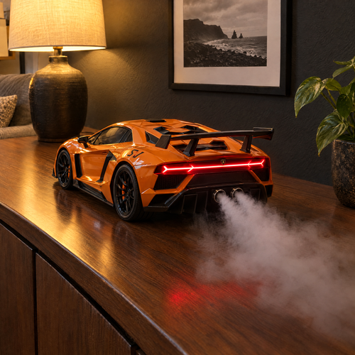 Coche Humidificador con Luces y Vapor